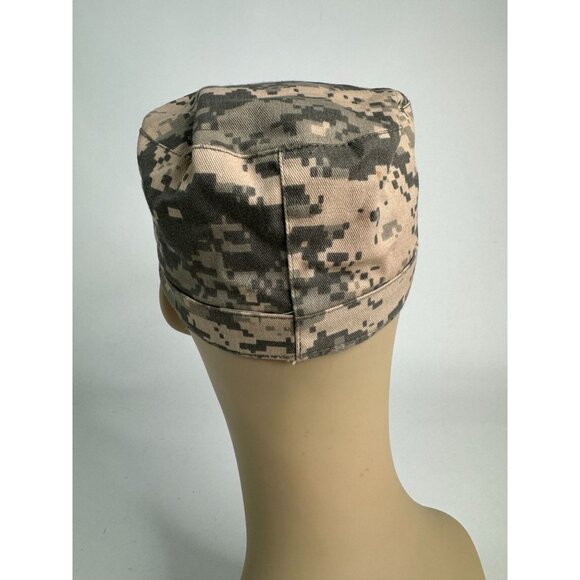 Vintage Military Digital Camo Combat Cap X-Small 6 3/4 Cotton & Polyester Unisex - Picture 2 of 16